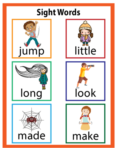 English Sight Words